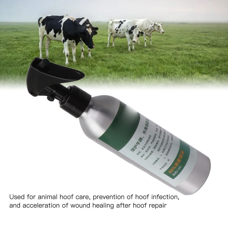 200ML Cow Hoof Cleaner Cleaning Liquid Cow Hoof Bath Solution