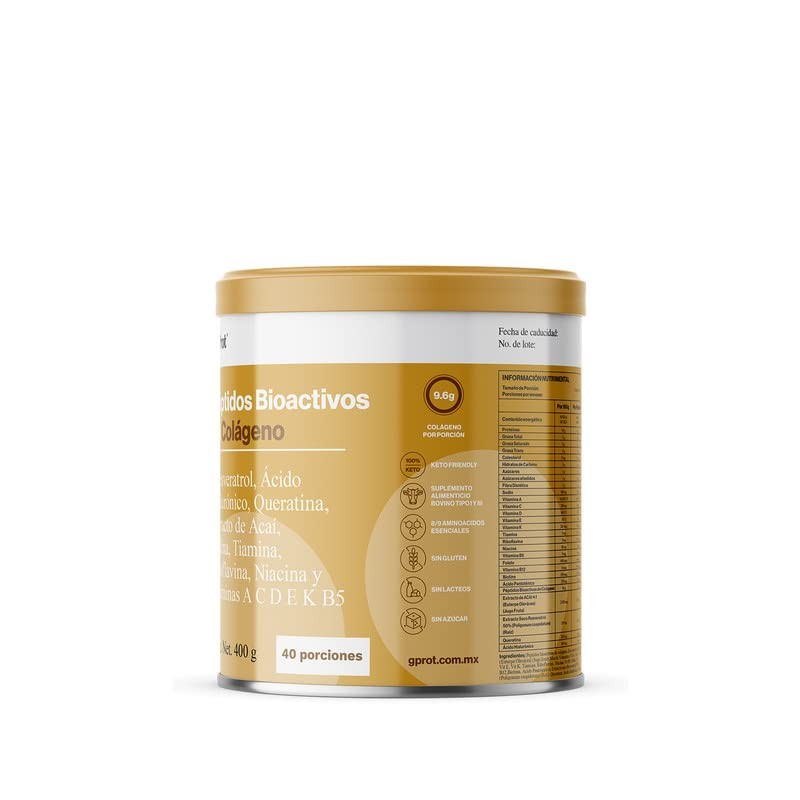 G-PROT | Beauty Advance Peptidos Bioactivos de Colágeno sabor Natural
