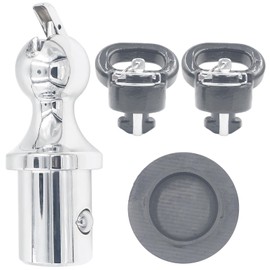 60618 Puck System Gooseneck Hitch Kit Replacement for Do-dge RAM 2500/3500, 2-5/16 Inch Gooseneck Ball, 30000 lbs GTW / 7500 lbs VTW