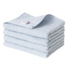 Broome Imabari Towel, Face Towel, 4-Piece Set, Fleur, Soft, Absorbent,