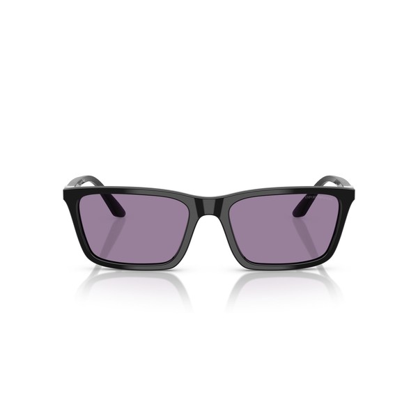 Emporio Armani 0EA4239U SHINY BLACK 55 Sunglasses, Shiny black, 55