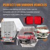 Gonice Complete LED Trailer Light Kit, Super Bright Submersible Boat