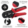801PCS Ferrule Crimping Tool Kit, AWG23-7 Self-adjustable Ratchet Wire Crimping