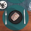 SHACOS Round Placemats Set of 4 Woven Braided Table Placemats