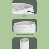 Desk Humidifier Quiet 6L Large Capacity Double Spray USB Plug