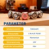 FILN Moment Push Button 19 mm IP67 Stainless Steel Waterproof