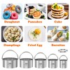 M JINGMEI Biscuit Cutter Set for baking (5 Pieces/Set), Round