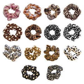 14 Pieces Of Retro Hair Ties, Elastic Hair Ties, Ponytail Hair Ties, Hair Fixing Hair Ties, Hair Accessories