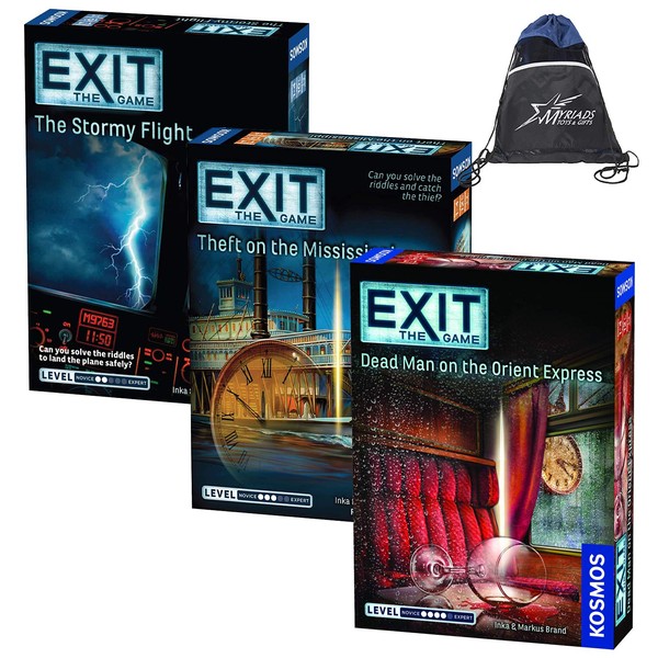 EXIT: The Game World Mystery Set - The Stormy Flight,