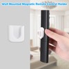 Pack of 4 Magnetic Remote Control Holders, Strong Magnetic Holder,