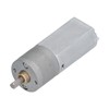 Gear Motor Speed Reduction DC 12V 75RPM Metal for Machine