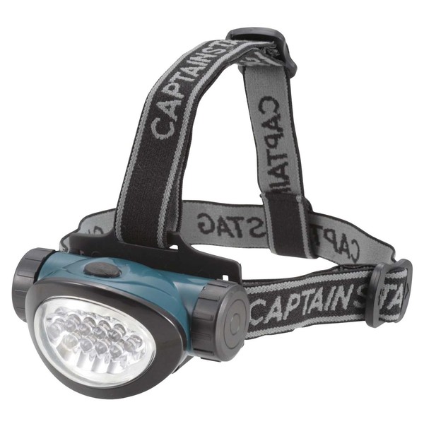 Captain Stag UK-3021 LED Headlight, Flashlight, For Camping, Climbing, Disaster Prevention, New Vivid