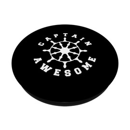 Captain Awesome Design | Boat Sailing Steering Wheel Tee