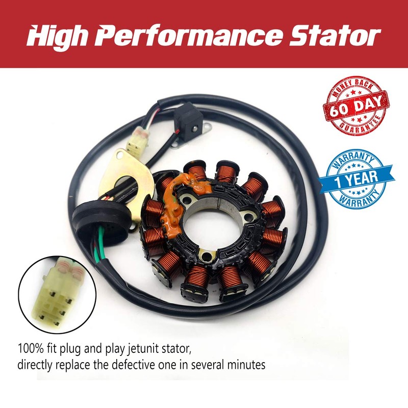 jetunit Stator for Yamaha Jet-Ski 66V-85510-00-00 XL 1200 LTX/XLT 1200/