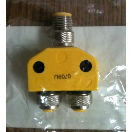 Turck VB2-FSM 4.4/2FKM 4/S1569, U0891-27, Actuator and Sensor Splitter, 2 Branch
