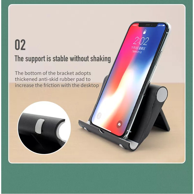 theperfectyou 2-Pack For Universal Foldable Cell Phone Tablet Desk Stand