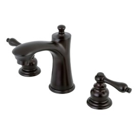 Kingston Brass KB7965AL Victorian Widespread Lavatory Faucet, Oil Rubbed Bronze