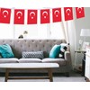 30 PCS Turkey Flag, 33 FT Turkish National Bunting,DecorGarden With