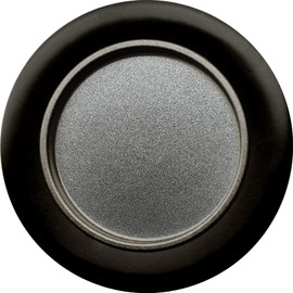 Fusuma Pull Handle, 1 Piece, Black (Black x Pearl Black), Fusuma Pull Round, Bottom Dimensions 1.9 inches (49 mm), Japanese Modern, Western-style [Easy to Install, Pull Nail Included)