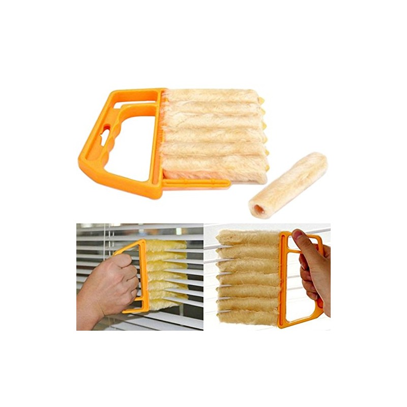 AKOAK Microfibre Blind Blade Cleaner Window Conditioner Duster Clean Brush