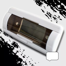 225 Marine Radio Stereo WHITE Universal Housing Kit Cover Automatic Door Waterproof