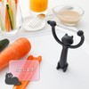 Astro 510-23 Black Black Cat Peeler, Made in Japan, Stainless