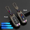 Aoocar 4 Button Heavy Metal Key Fob Cover, Compatible with