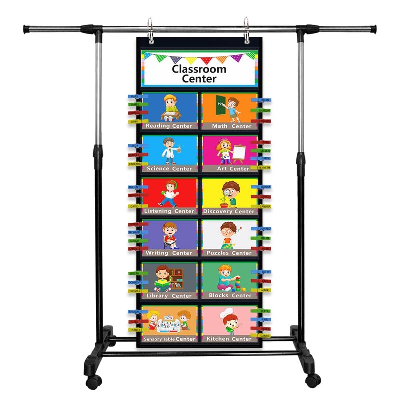 Classroom Management Pocket Chart Teacher's Helper,Classroom Course Tracking Pocket Charts