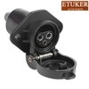 ETUKER 2 x 12 V 25 A Waterproof Trailer Socket
