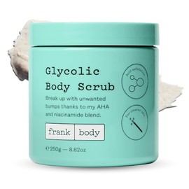 Body Glycolic Body Scrub  Vegan, Cruelty Free, Exfoliating Body Scrub  Fights Breakouts and Soothes Skin  Marks with AHA, Pumice, Witch Hazel, and... 