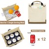 SUNNY BIRD Insulated Lunch Bag Rolltop Lunch Box Medium Lunch