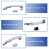 FZJDSD Rear Left or Right Side White Sliding Door Handle