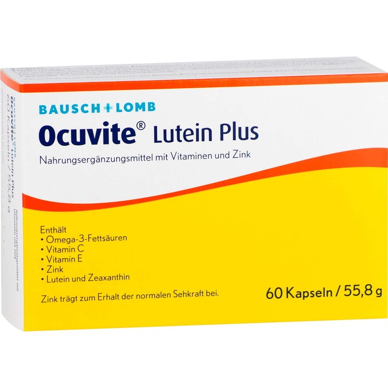 Ocuvite Lutein Plus Capsules, Pack of 60 Capsules