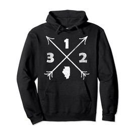 Chicago Illinois IL | area code 312 Pullover Hoodie