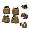 Levemolo DIY Farming Accessories 4pcs Cattle Bells Motif Sheep Bell
