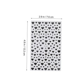 Vaguelly 8 Sheets Heart Shaped Nail Art Stickers Mixed Style Decals for Valentine's Day DIY Nail Decor Easy Application Romantic for Women