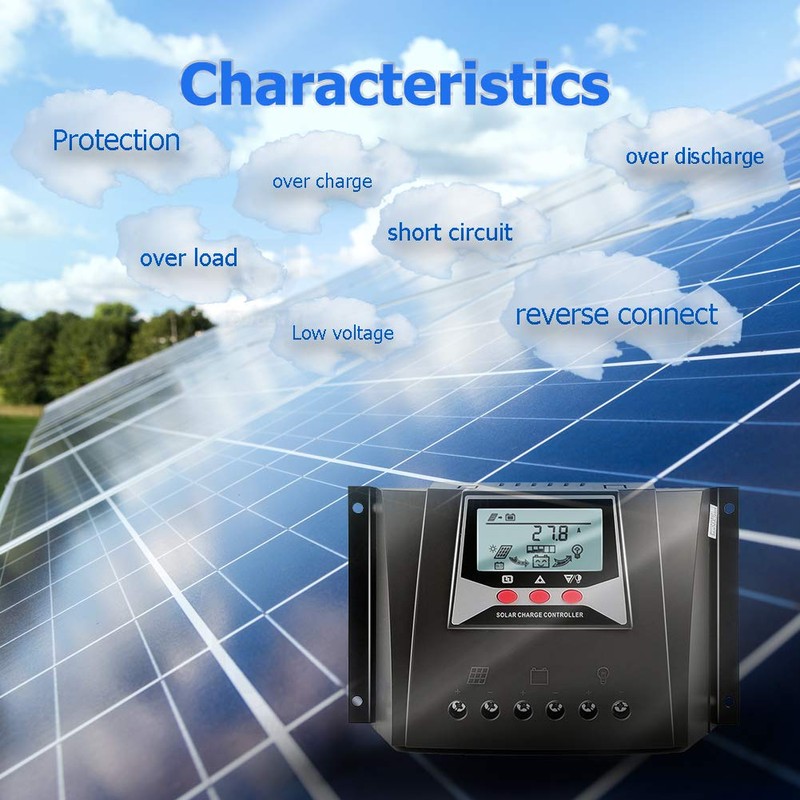 SolaMr WP Series Solar Charge Controller, 60A