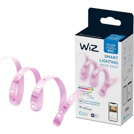 WiZ Extensión Tira de Luz de colores- 1 metro (extendible hasta 10 metros) - Compatible con Alexa