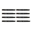 RAParts 350-225 Set of Eight New Bagging Blades Fits Toro