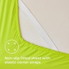 Bedmoon Twin Sheets, Soft Neon Microfiber Cooling Sheets with Corner