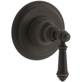 KOHLER K-T72771-4-2BZ Artifacts Volume Valve Trim with Lever Handle, Oil-Rubbed Bronze