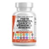 Fisetina + Resveratrol + Berberina + Quercetina Hecho Usa Sabor Sin Sabor