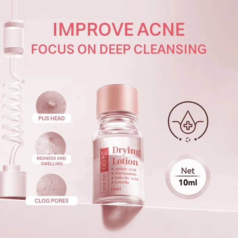 Acne Buster Loción Secante Con Ácido Salicílico 2pcs Todo Tipo