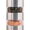 Manual Pepper Grinder Stainless Steel Multifunctional Compact Adjustable Spice Grinder