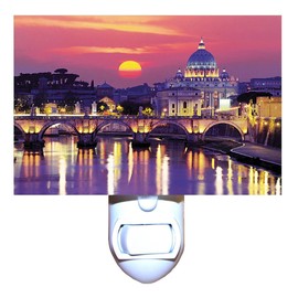 Sunset in Rome Decorative Nightlight