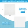 PATIKIL 20Sheets Silver Glitter Cardstock Paper, 12 x 12 in