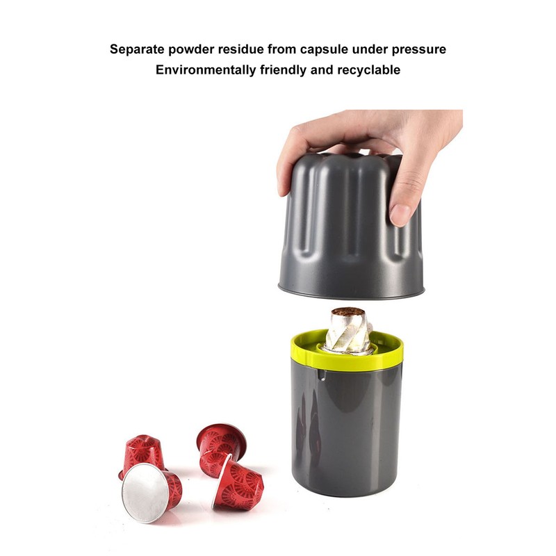 Capsule Coffee Grounds Barrel Powder Slag Bucket Residue Box Push