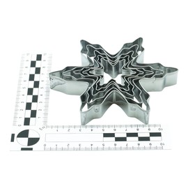 BekkiB - Cookie Cutter Set "Christmas" – Stainless Steel Cookie Cutter, Dishwasher Safe – 2453