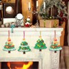 MEZOOM 12pcs Christmas Craft Set for Kid Creative Xmas Tree