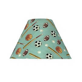 Aspen Creative 58751 Transitional Hardback Empire Shape UNO Construction Lamp Shade in Gold, 13" Wide (6" x 13" x 9")